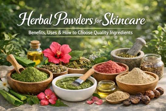 Premium turmeric and herbal powders in wooden bowl - best herbal powder supplier in Bengaluru, Karnataka
